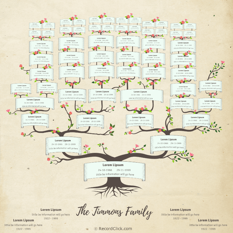 Free Family Tree Charts Printable