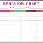 Behavior Chart For Kids Printables