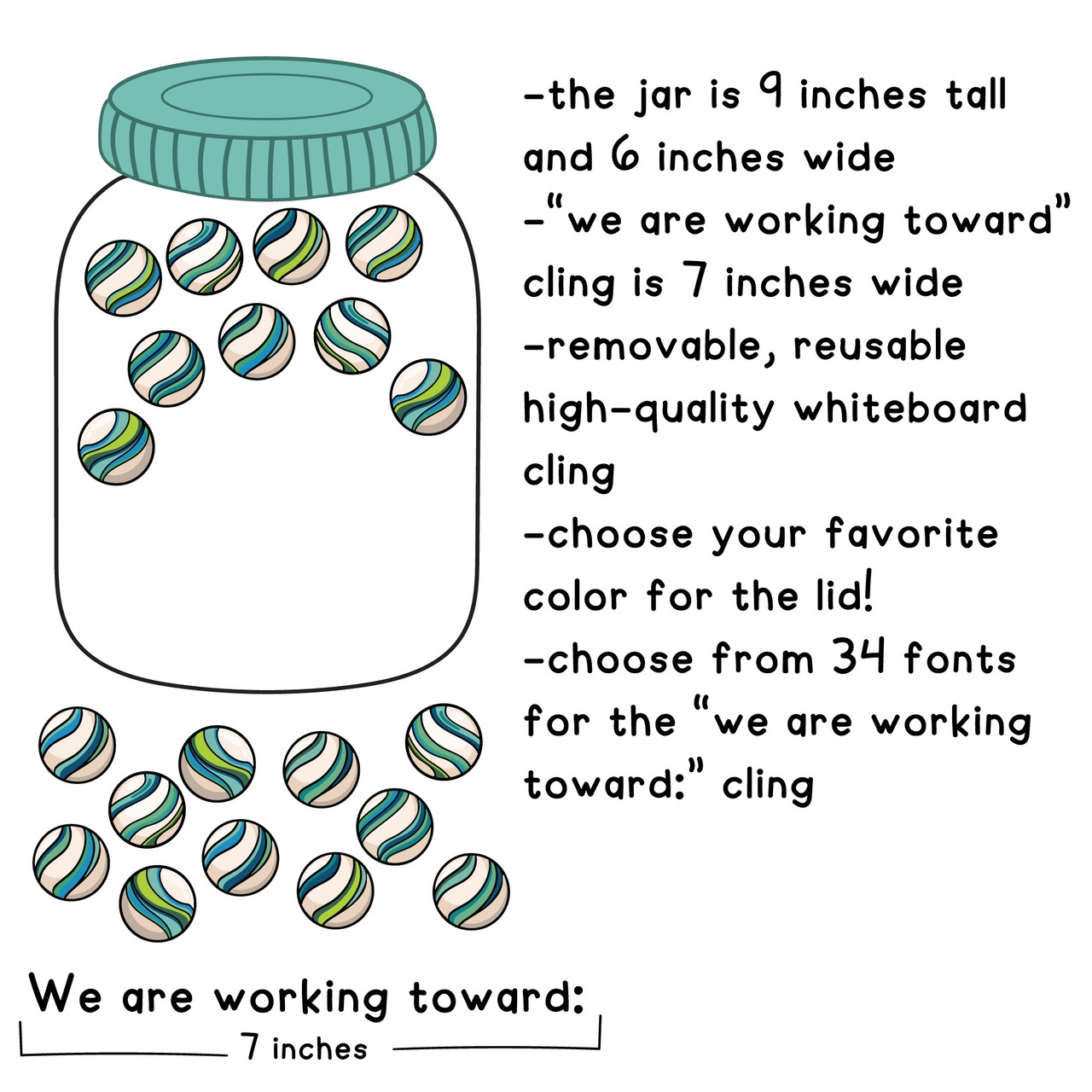 Marble Jar Reward Chart Printable