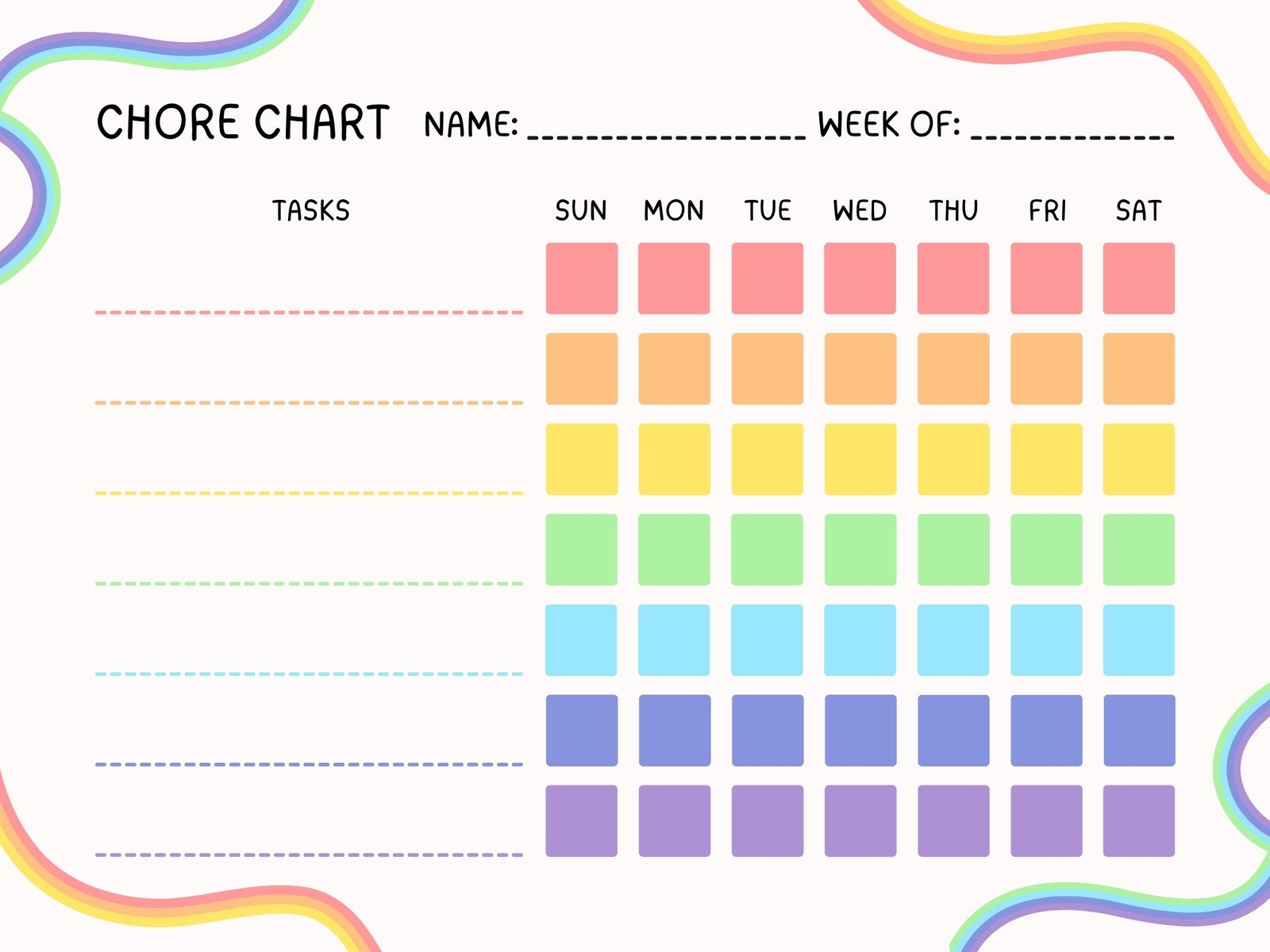 Free Online Printable Charts