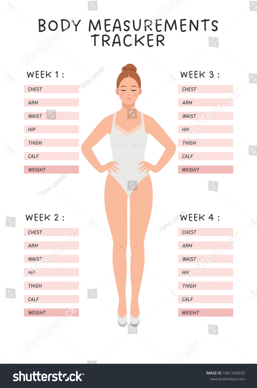 Body Chart Weight Loss