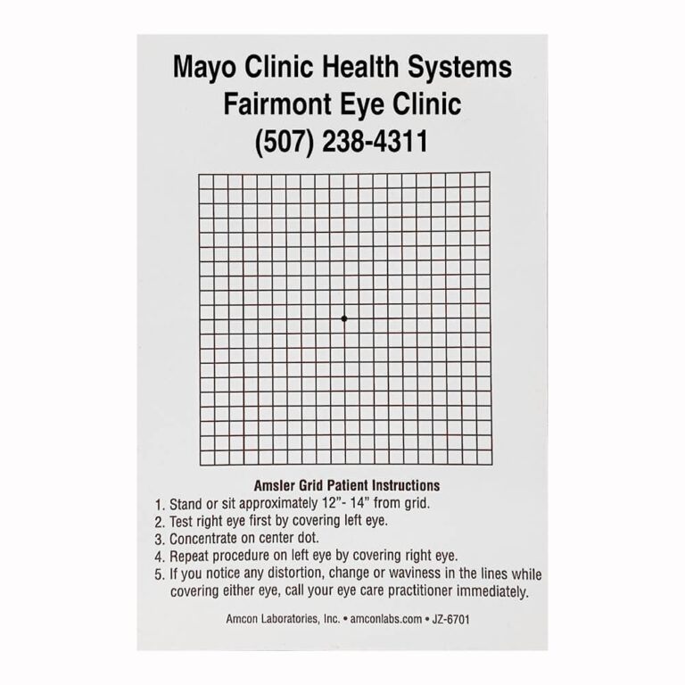 Magnetic Modified Amsler Grid Imprinted Amcon Labs
