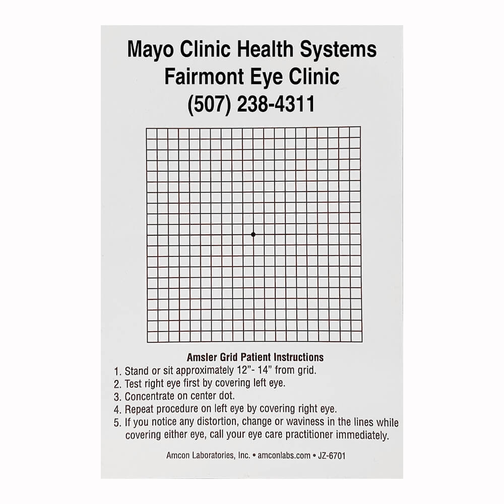 Amsler Chart Printable