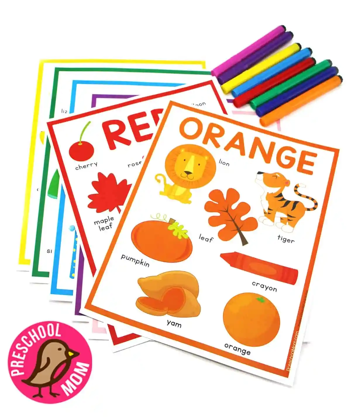 Color Chart For Kids Free Printables