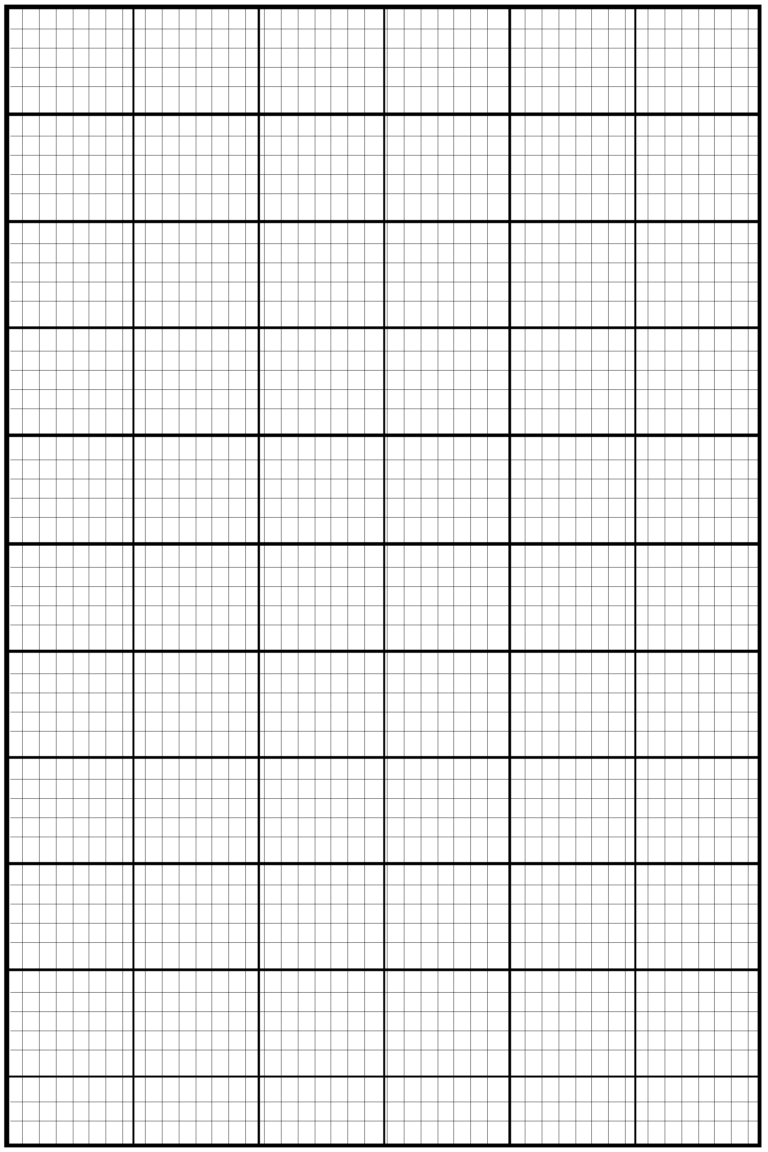 Printable Knitting Graph Paper Printable Study Planner