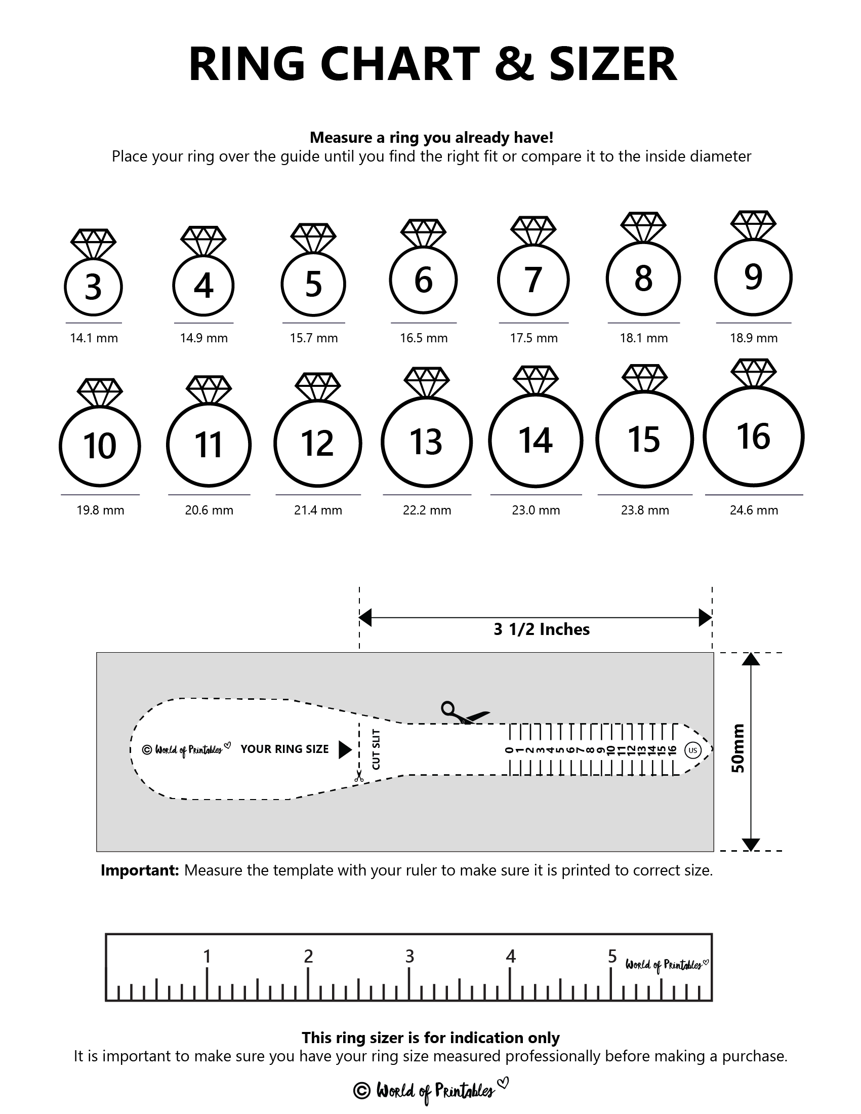 Download Printable Ring Size Chart