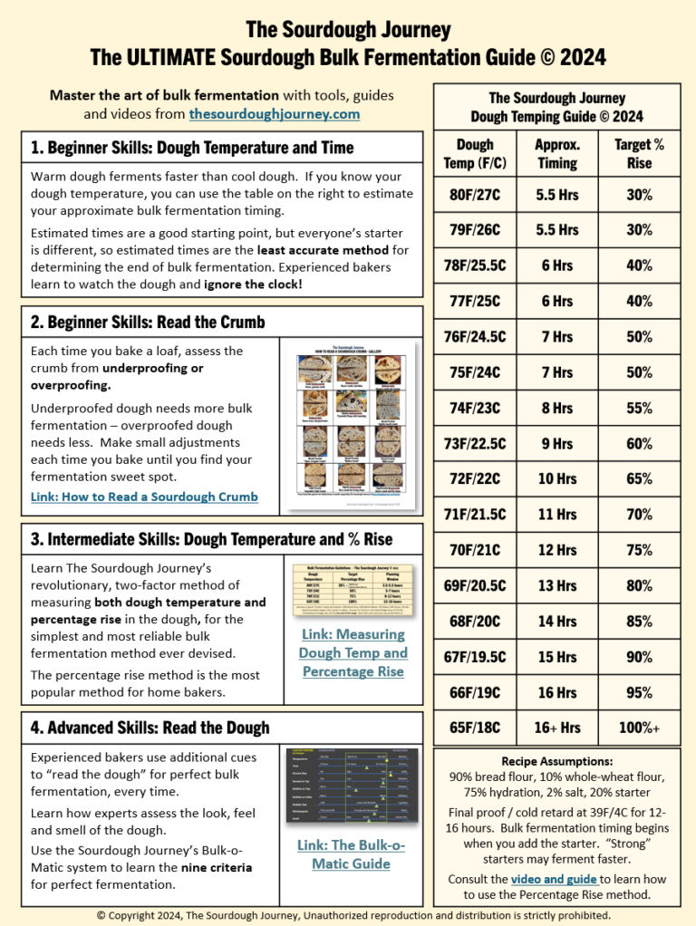 The ULTIMATE Sourdough Bulk Fermentation Guide The Sourdough Journey