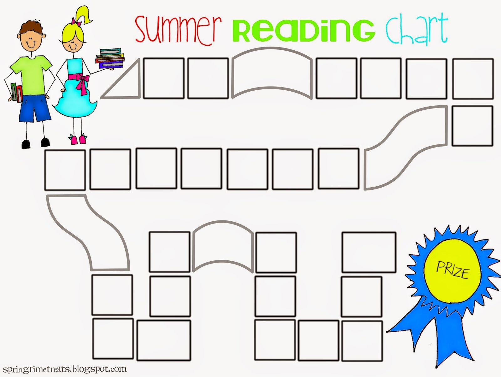 Reading Chart Printable 20 Days