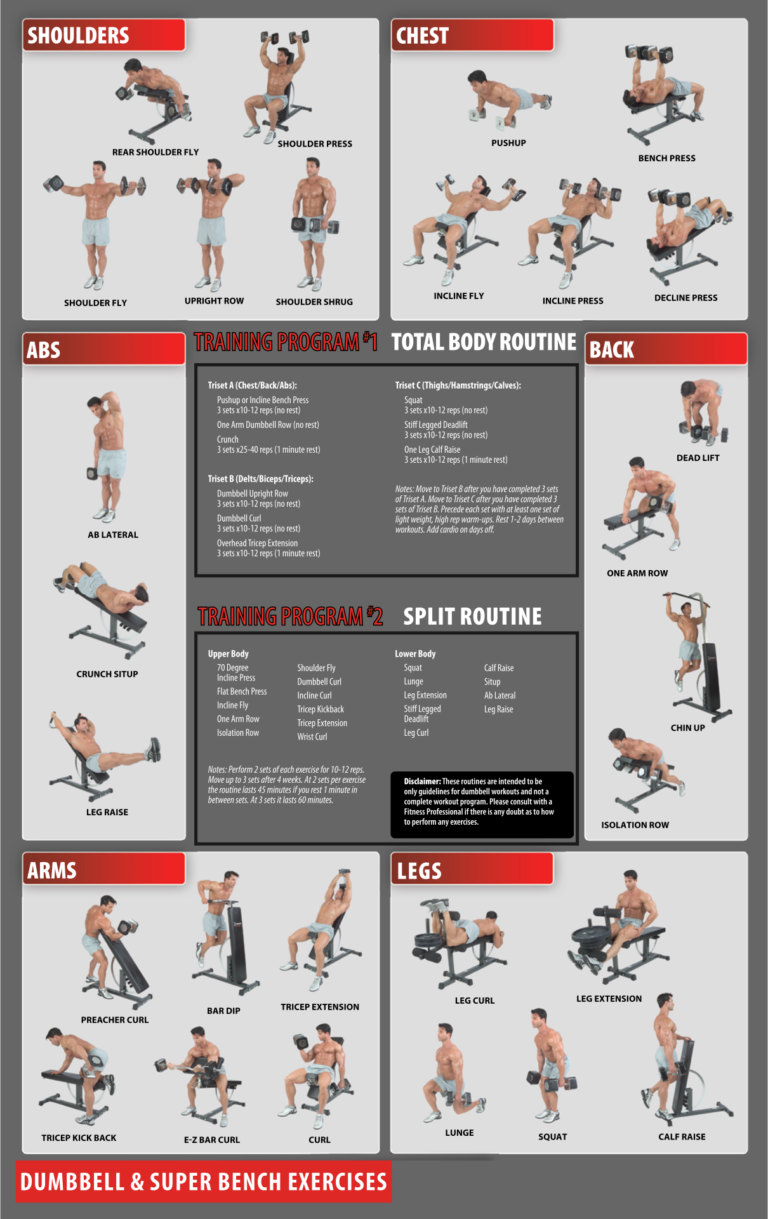 Weight Free Multi Gym Exercises Chart Pdf Free Printable Gym Routine Exercise Chart Printable Home Gym