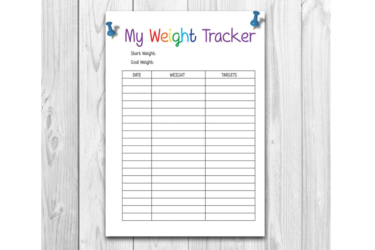 Weight Loss Printable Tracker